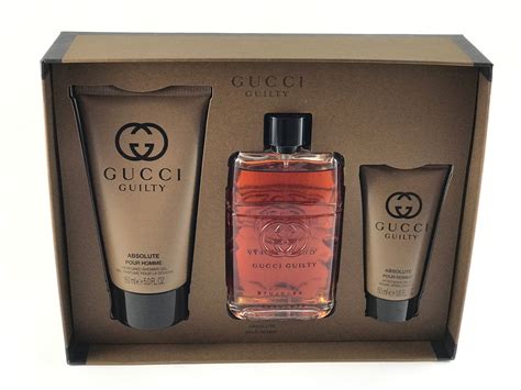 gucci guilty set mens|gucci guilty gift set men's.